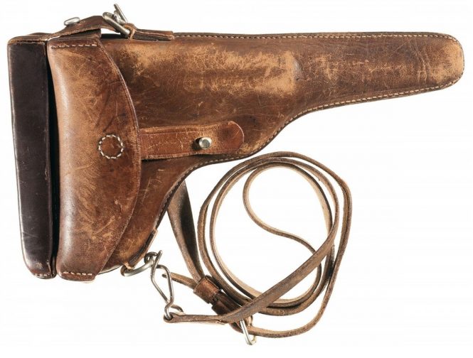 Holster 1900 Swiss Luger pistol