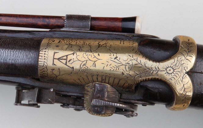 Ceylon matchlock pistol Portuguese craftmanship