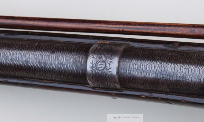 Фитильный пистолет 18 века, вероятно работы португальских мастеров
