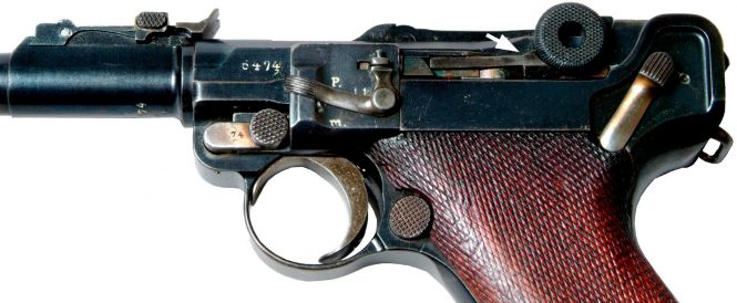 Luger Lange Pistole 08 selective fire conversion