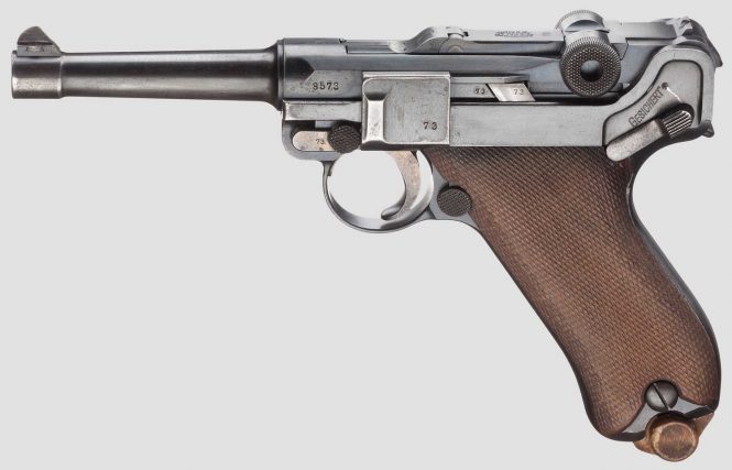 Second Issue Model 1908 DWM Military contract Luger pistol