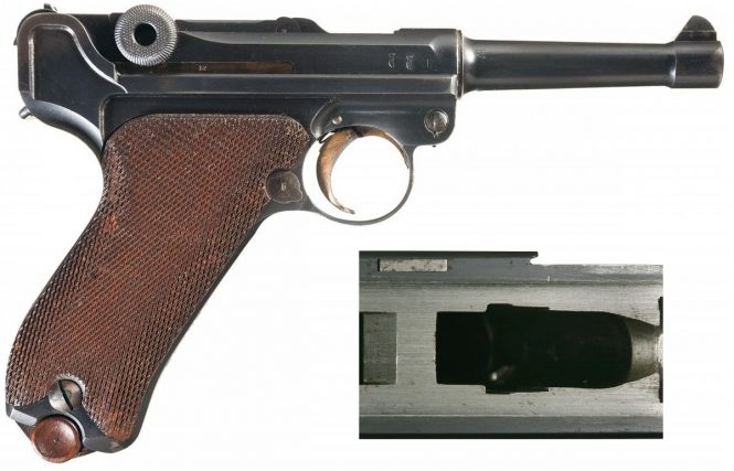 Pistol 08 Parabellum, Erfurt 1911