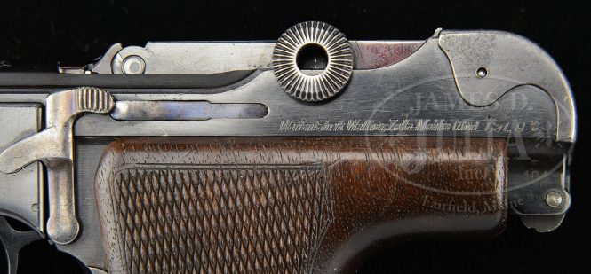 Walther toggle action pistol