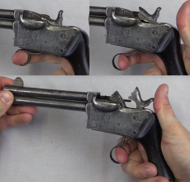 Breech-loading pistol by Marius Berger