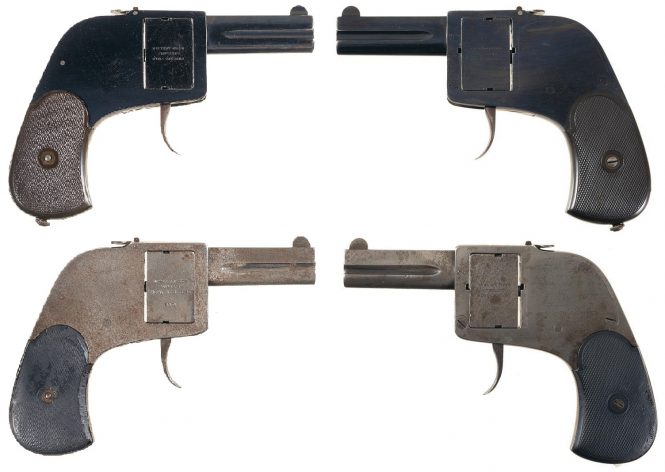 Double Barreled Sauer Bar Pistol