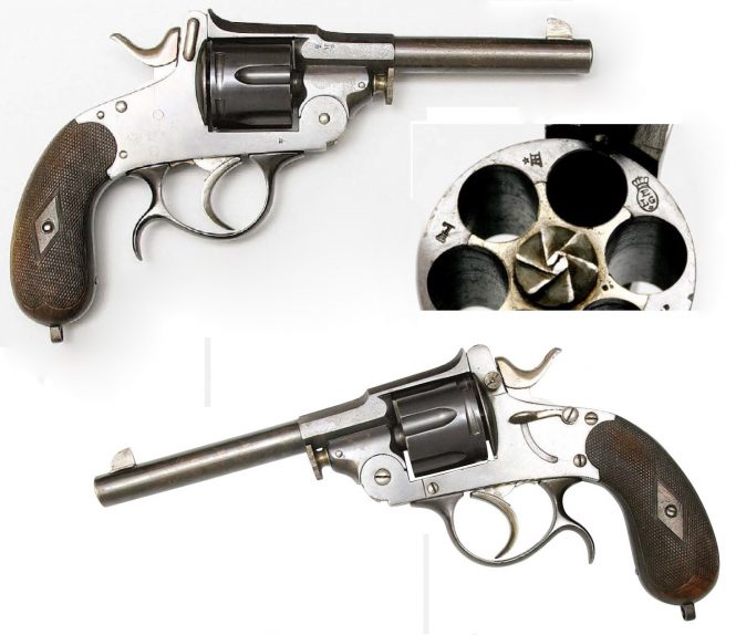 Reichsrevolver M1883 Double action with ejector