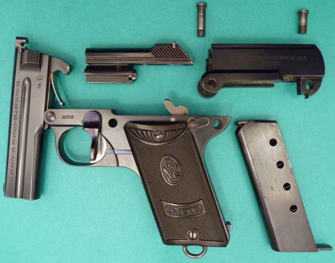 Steyr-Pieper Pistol 7.65mm Military model "M.13"