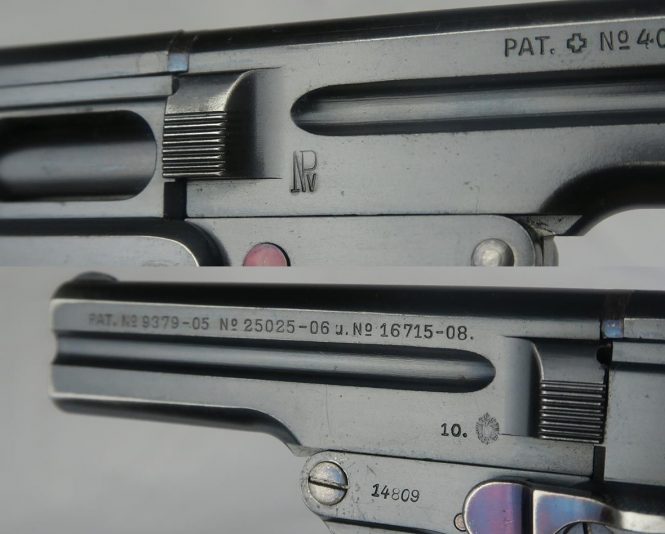 Steyr-Pieper Pistol 7.65mm civil model pre-war issue