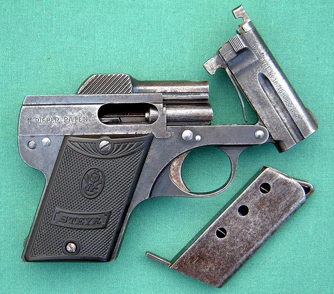Steyr-Pieper Pistol Model 1909 A second series