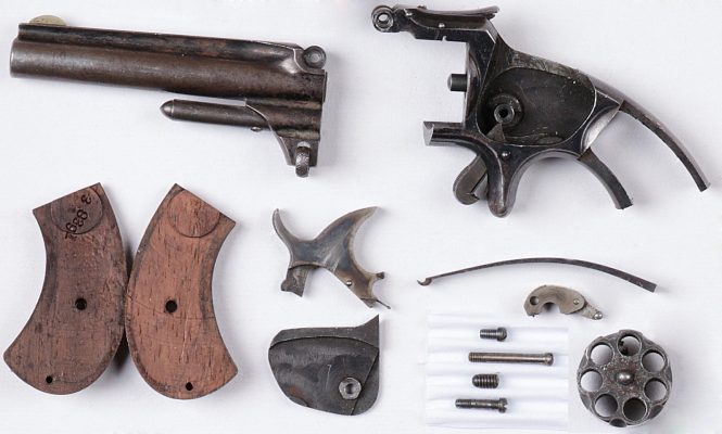 Smith & Wesson Model №1 Third Issue Revolver Disassembled